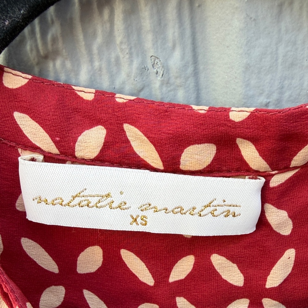 Natalie Martin Jerusha Top 100% Silk Size: XS - Picture 3 of 11